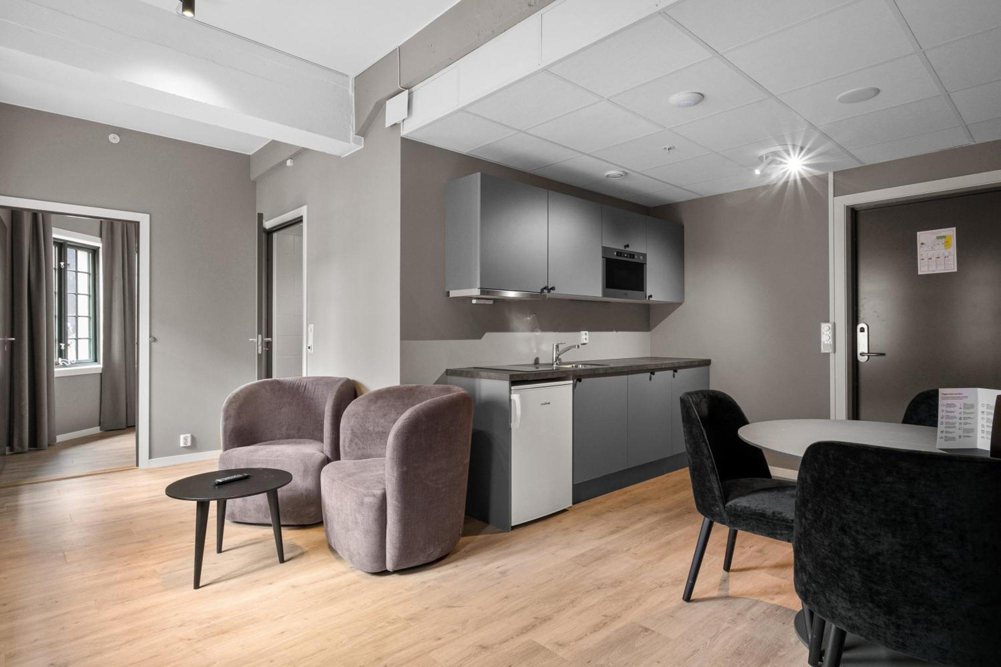 Forenom Serviced Apartments Drammen Rum bild
